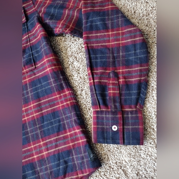 Good Man Brand Long sleeve Button down Flannel NWT - Picture 8 of 10